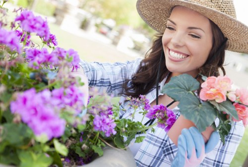 Detailed garden planning and plant selection in Chelsea